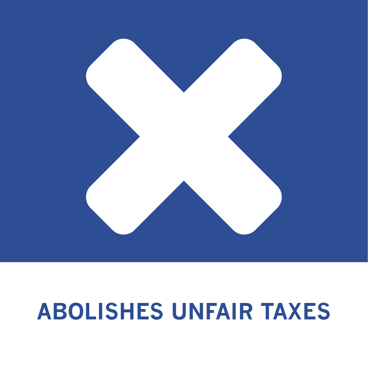 door-Abolishes unfair taxes