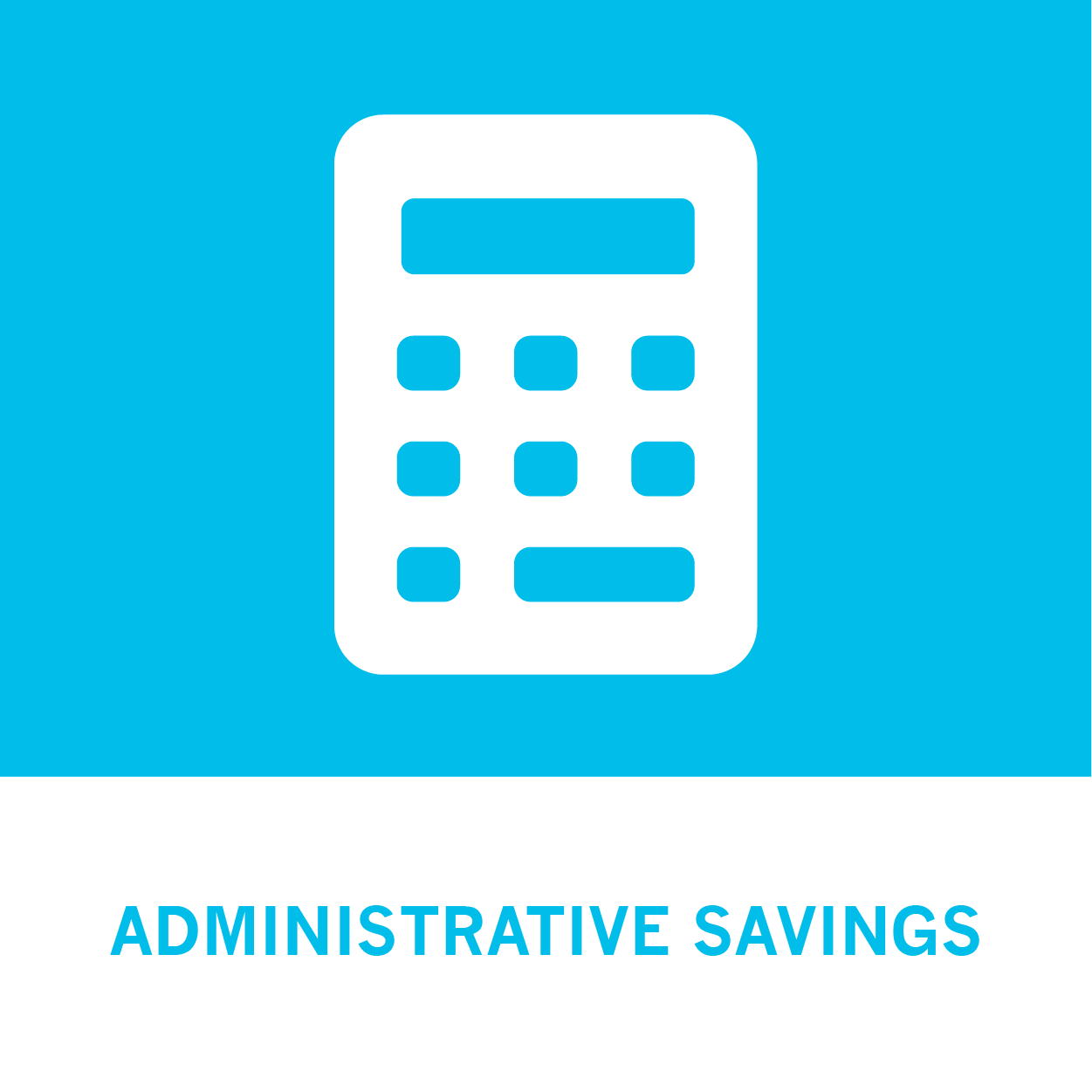 door-Provides extensive administrative savings